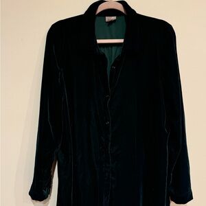 Velvet Green J.Jill Tunic